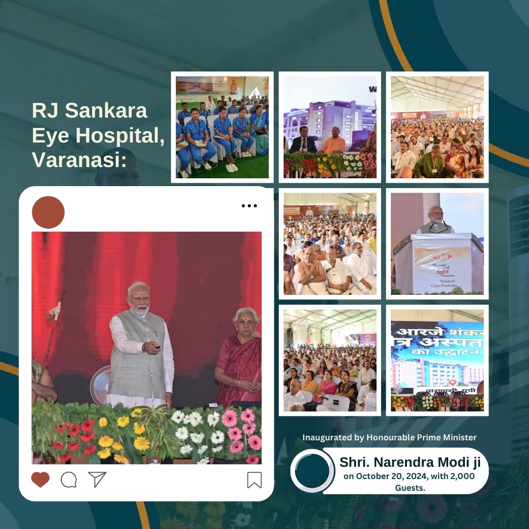 R J Sankara Eye Hospital Varanasi Inauguration- Oct-2024